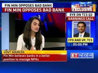Watch Fin Ministry opposes creating a 'bad bank': Report Video