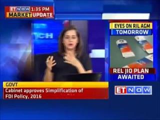 Watch Cabinet approves simplification of FDI policy, 2016 Video