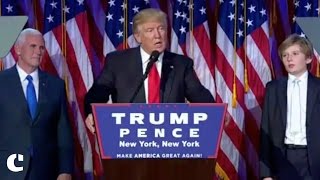 Watch Watch: Donald Trump's victory speech after he won the 2016 presidential election Video