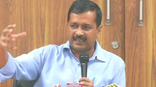 Watch Delhi CM Arvind Kejriwal addresses Media on the issue of Pollution Video
