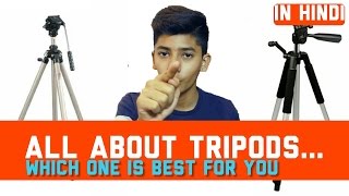 Watch [HINDI] Best tripod which fits in your budget and needs!! Video