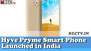 Watch Hyve Pryme Smart Phone Launched in India - Latest gadget news updates Video