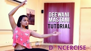 Watch Deewani Mastani Dance Tutorial by Aditi Saxena | Dancercise Video