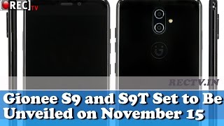 Watch Gionee S9 and S9T Set to Be Unveiled on November 15 - Latest gadget news updates Video
