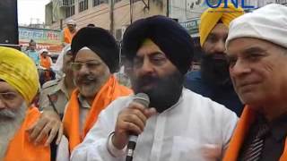 Watch nagar kirtan in jalandhar | gurupurab | shri guru nanak dev ji ka prakash purv Video