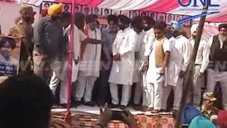 Watch mandi gobindgarh overbridge nahi bana 17 saal se sukhbir badal ne flyover ka udhghatan kiya Video
