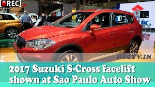 Watch 2017 Suzuki S Cross facelift shown at Sao Paulo Auto Show II latest automobile updates Video