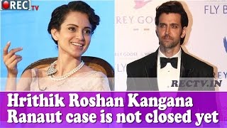 Watch Hrithik Roshan Kangana Ranaut case is not closed yet - Latest bollywood news updates Video