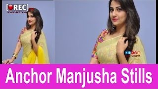 Watch Anchor Manjusha Stills - Latest tollywood photo gallery Video