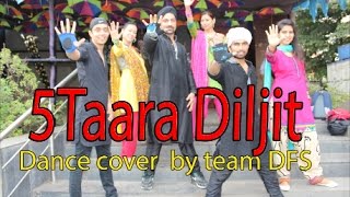 Watch 5 Taara Punjabi  DANCE COVER tribue to DILJIT BHANGRA  kunal Dance floor studio Video
