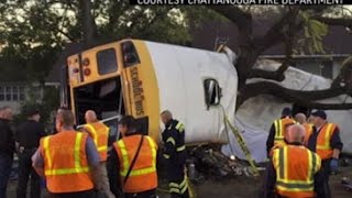 Watch Multiple deaths in Chattanooga school bus crash Video