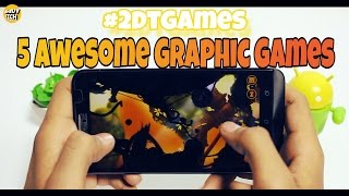 Watch 5 Awesome Graphic Games #2dtgames [HINDI] Video