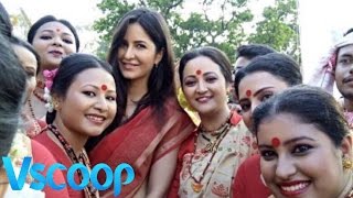 Watch Katrina Kaif Looks Red Hot On 'Jagga Jasoos' Sets #VSCOOP Video