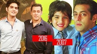 Watch Salman Khan MEETS His On-Screen Son On Bigg Boss 10 Sets After 9 Years Video