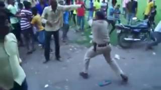 Watch Police Beaten By Public - Must Watch Video