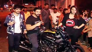 Watch John Abraham ARRIVES On His Yamaha VMAX At Force 2 Success Party Video