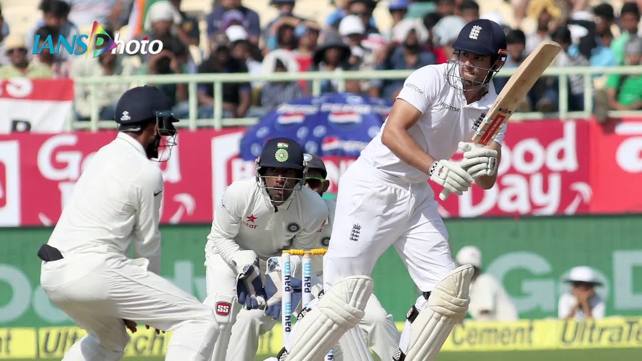 Watch Expect seamers to get a bit more pace and carry in Mohali : Alastair Cook Video