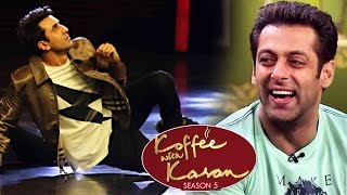 Watch Ranbir Kapoor DANCES On Salman's Song On Koffee With Karan 5 Video