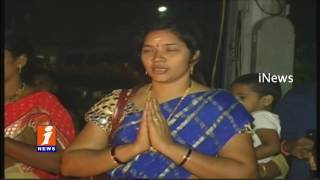 Watch 1 Lakh Deepotsavam in Rajahmundry Saraswati Ghat Chinnarajappa Participated iNews Video