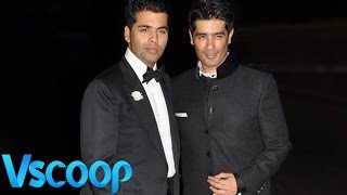 Watch Karan Johar's Golden Gift To BFF Manish Malhotra #Vscoop Video