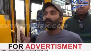 Watch school bus ki manmarzi ke karan accident hoshiarpur tanda road tez raftaar school bus Video