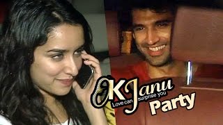 Watch OK Jaanu Wrap Up Party Shraddha Kapoor, Aditya Roy Kapur Video