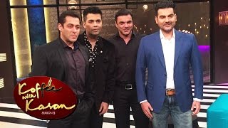 Watch Salman, Arbaaz, Sohail SHOOTS For Koffee With Karan 5 - FIRST LOOK Video