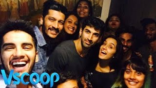 Watch Aditya Roy Kapur & Shraddha Kapoor's Wrap Party Pictures Ok Jaanu #Vscoop Video