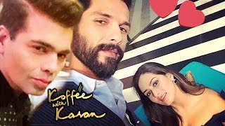 Watch Shahid Kapoor & Mira Rajput SHOOTS For Koffee With Karan 5 - FIRST LOOK Video