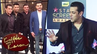 Watch Salman Khan OPENS On Koffee With Karan 5 Episode With Arbaaz & Sohail Video