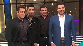Watch Salman Khan with Sohail And Arbaaz In Koffee With Karan Show Video
