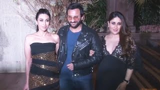 Watch Pregnant Kareena Kapoor, Saif Ali Khan, Karisma Kapoor At Manish Malhotra's 50th Birthday Party Video