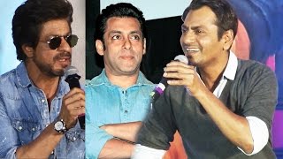 Watch Who Is The BEST KHAN - Nawazuddin Siddiqui's SMART Reply - Raees Trailer Launch Video
