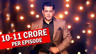 Watch Salman Khan EARNING 10-11 CRORES Per Episode From Bigg Boss 10 Video