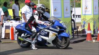 Watch Ninja H2, ZX10R, S1000RR, Busa. Exhaust Sound Compilation. INDIA. Vroom 2016 Drag Race. Video