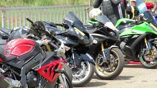 Watch Teaser: Ninja H2 - S1000RR - Yamaha R1. Drag Race Vroom 2016. Video