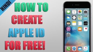 Watch [ HINDI ] How To Create Apple ID For FREE! Video