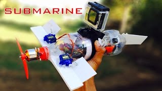 Watch How to Make a SUBMARINE with WATERPROOF CAMERA  at home | SUBMARINE Video
