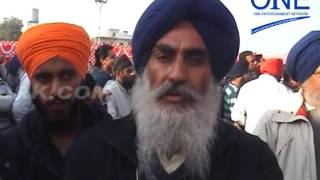 Watch punjab cm prakash singh badal in kartarpur sangat darshan mein ki press se baat Video