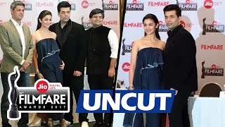 Watch UNCUT - JIO 62nd Filmfare Awards 2017 - Alia Bhatt, Karan Johar |  Press Conference Video