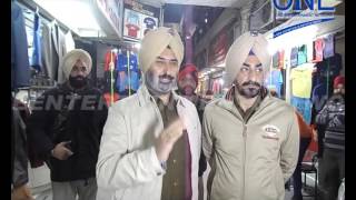 Watch christmas and new year celecrations jalandhar police on high alert checking at bazaar Video
