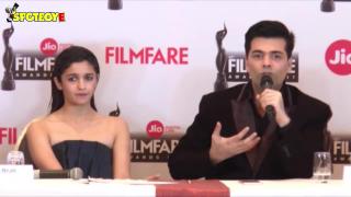 Watch Karan Johar Reacts on Saifeena's Baby Controversy | SpotboyE Video