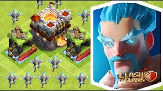 Watch CLASH OF CLANS NEW ICE WIZARD ATTACK PRIVATE SERVER CHRISTMAS GIFT. Video