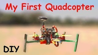 Watch How to Make a QUADCOPTER with MOTOR at HOME that flies easy Video