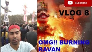 Watch DUSSEHRA festival [burning ravan] DELHI vlog-8 ... gaurav sharma Video