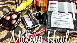Watch Makeup Haul Video