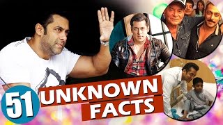 Watch 51 UNKNOWN FACTS Of Salman Khan - A Tribute To Bhaijaan On His 51st Birthday - Part 2 Video