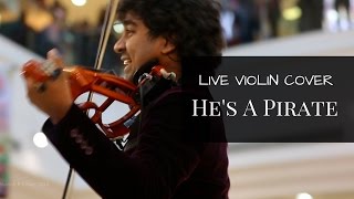 Watch He's a Pirate (Pirates of the Caribbean Theme)Live Violin Cover In a Mall- Abhijith P S Nair Video