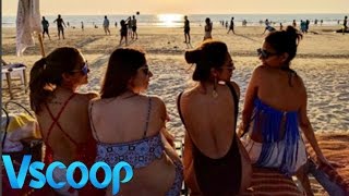 Watch Malaika Arora Khan Hot Pictures With Girl Squad In Goa #Vscoop Video