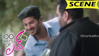 Watch Rahul Warns Dulquer Salmaan To Forget Nithya Menen - 100 Days Of Love Movie Scenes Video